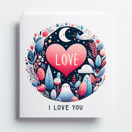 I Love You Card | Digital Download